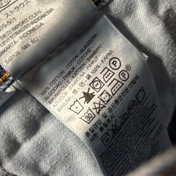 Men’s Levi Strauss 550 Blue Regular Wash Denim Jeans 36 × 30 - Picture 5 of 5